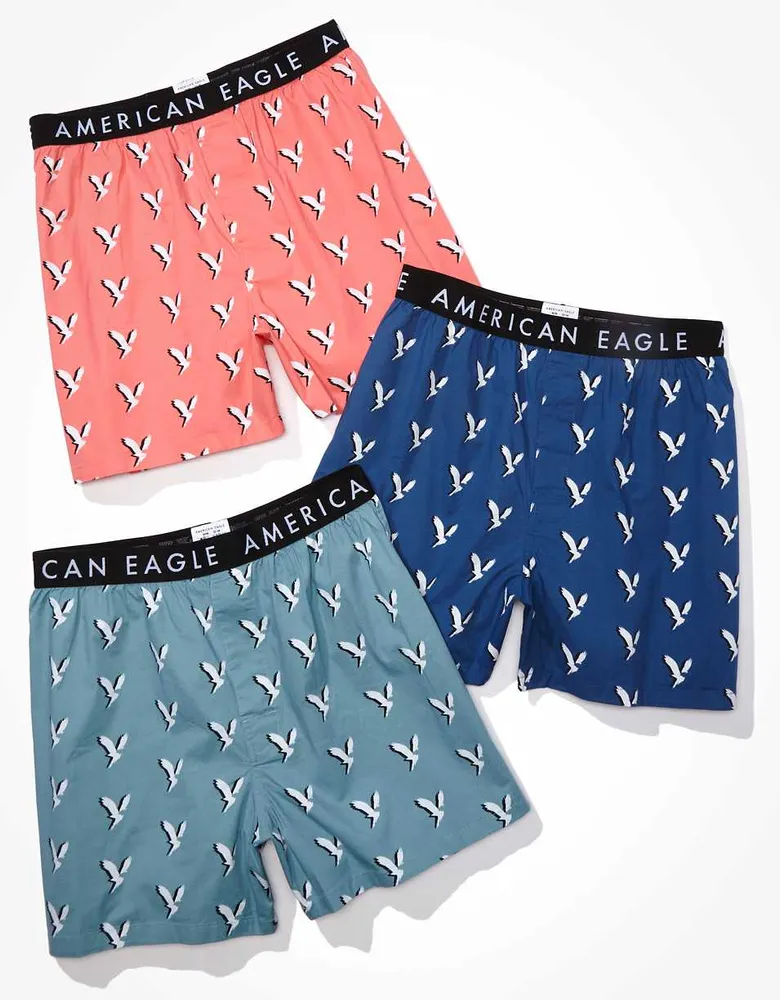 AEO Shadow Eagle Stretch Boxer Short 3-Pack