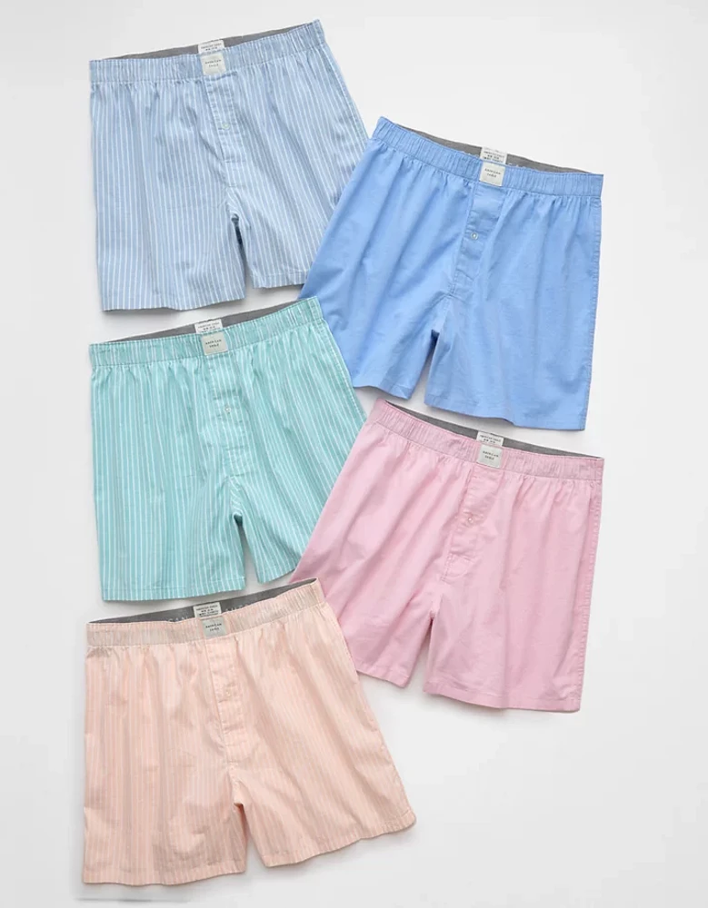 AEO Men's Stretch Boxer Short 5-Pack