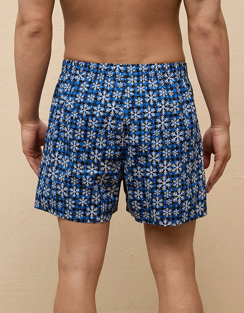 AEO Plaid Stretch Boxer Short