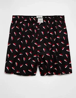 AEO Men's Santa Hats Stretch Boxer Short