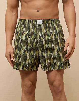 AEO Men's Forest Camo Stretch Boxer Short