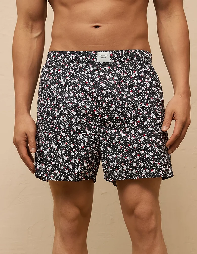 AEO Tiny Snowmen Stretch Boxer Short