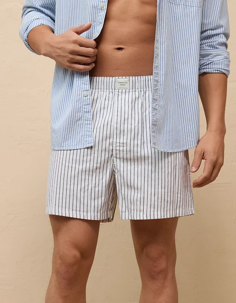 AEO Men's Striped Stretch Boxer Short