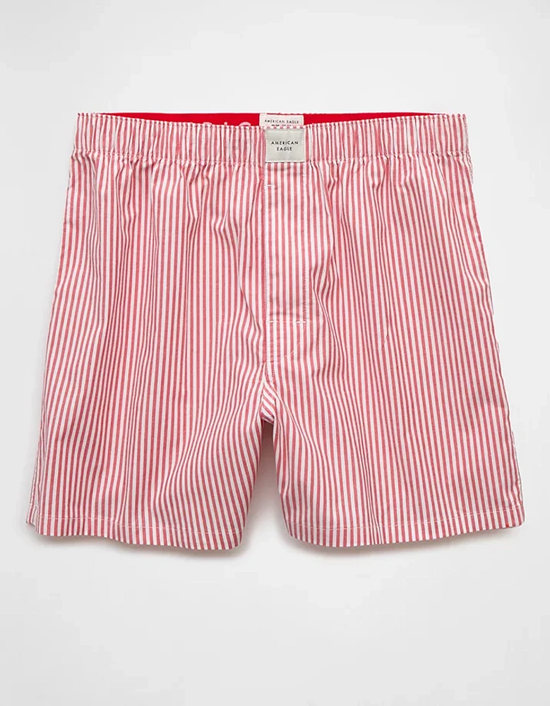 AEO Christmas Noel Stripe Stretch Boxer Short