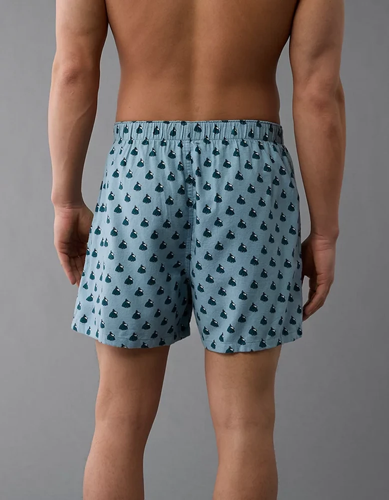 AEO Snoopy Flannel Pocket Boxer Short