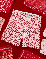 Caleçon boxeur extensible cœurs de la Saint-Valentin pour hommes AEO