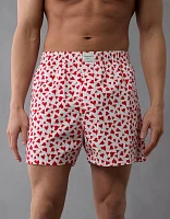 Caleçon boxeur extensible cœurs de la Saint-Valentin pour hommes AEO