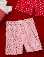 Caleçon boxeur extensible cœurs de la Saint-Valentin pour hommes AEO