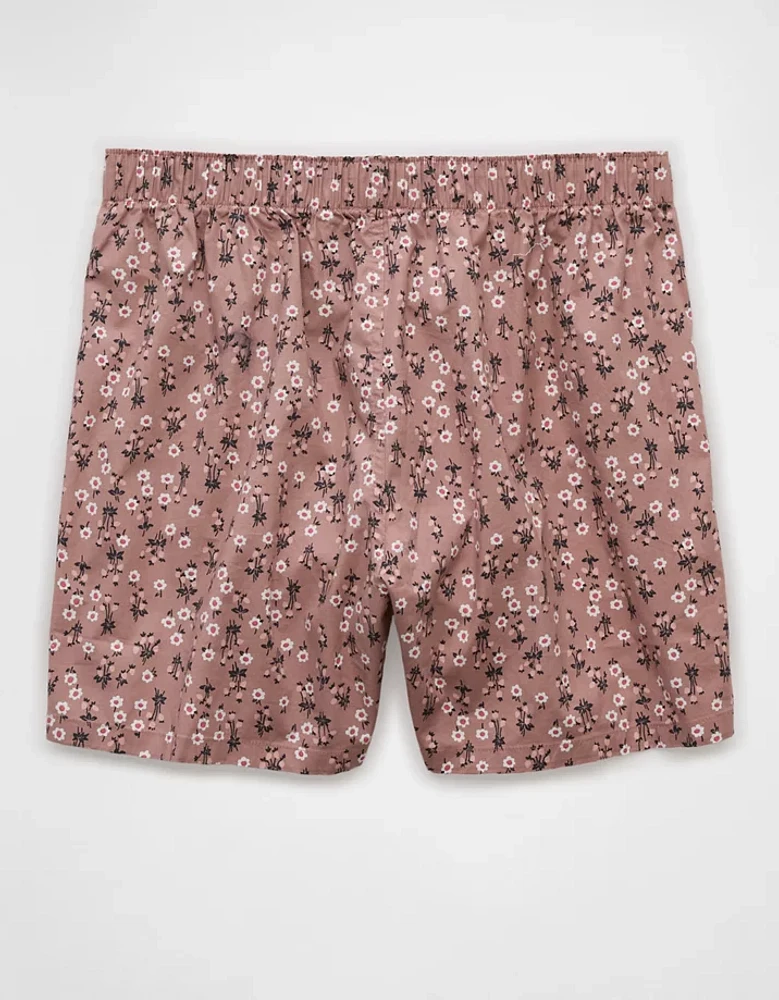 Caleçon boxeur extensible fleurs pour hommes AEO