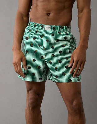 AEO Men's St. Patrick's Day Pot Of Gold Stretch Boxer Short