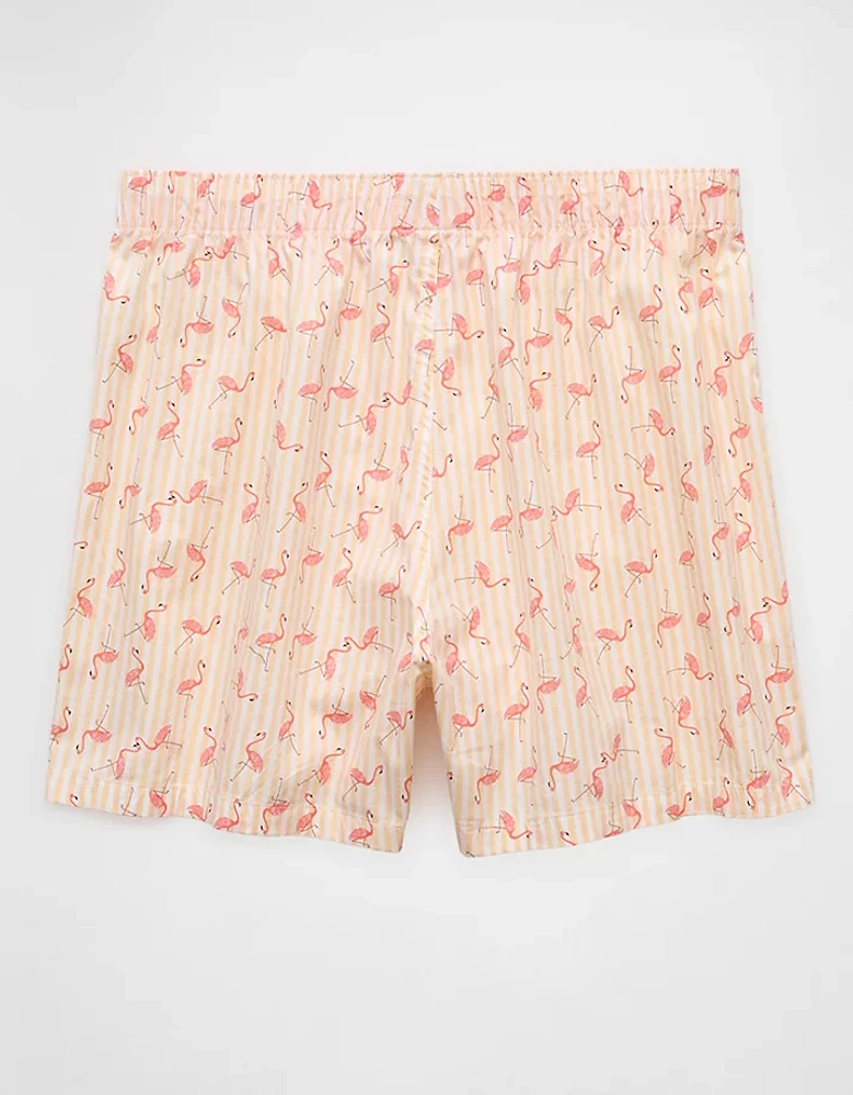 AEO Men's Flamingos Stretch Boxer Short