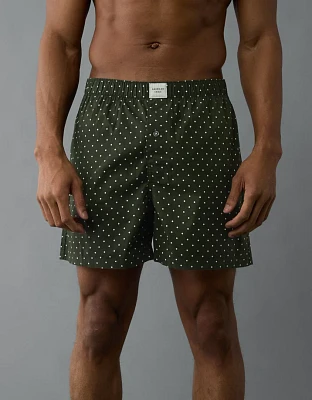 AEO Men's Polka Dots Stretch Boxer Short