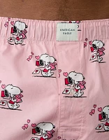 AEO Men's Valentine's Day Snoopy Stretch Boxer Short