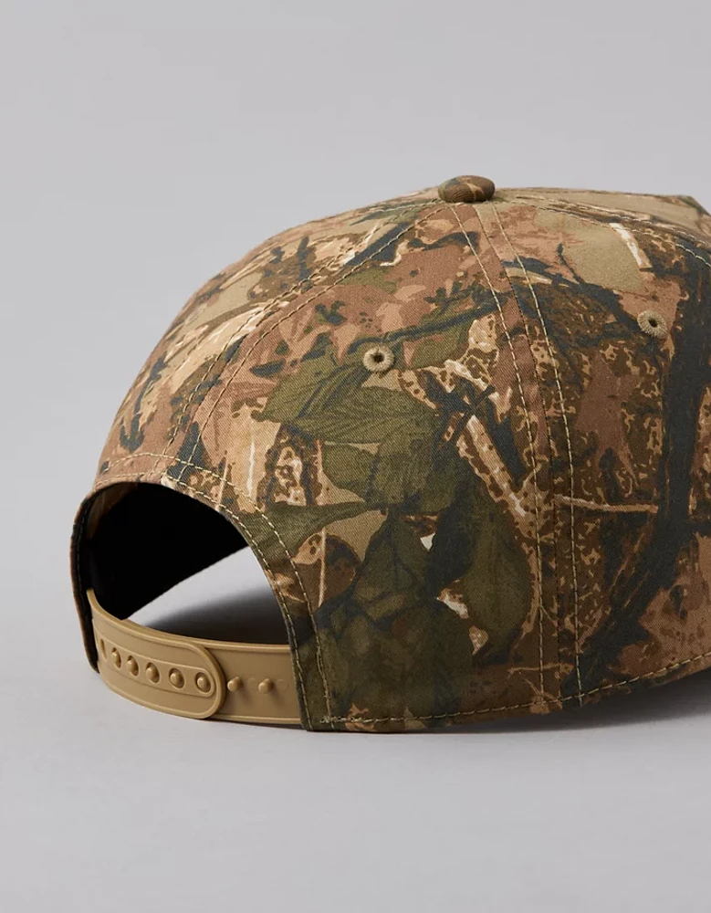 Casquette de camionneur à motif camouflage Dans les bois AE