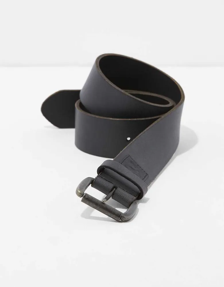 AE Wide Leather Belt