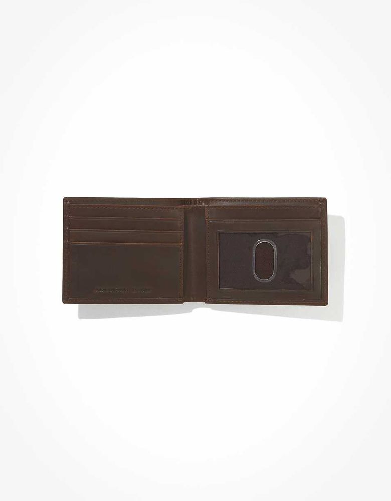 AEO Leather Bifold Wallet