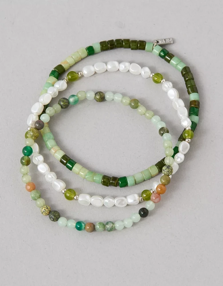 AEO Beaded Bracelet 3-Pack