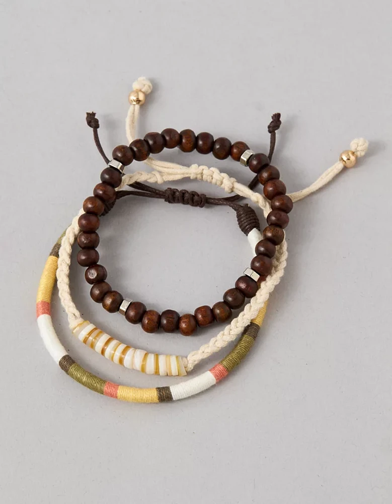 Ensemble de trois bracelets AEO
