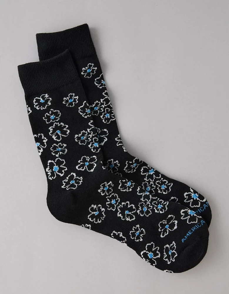 AE Printed Classic Crew Socks