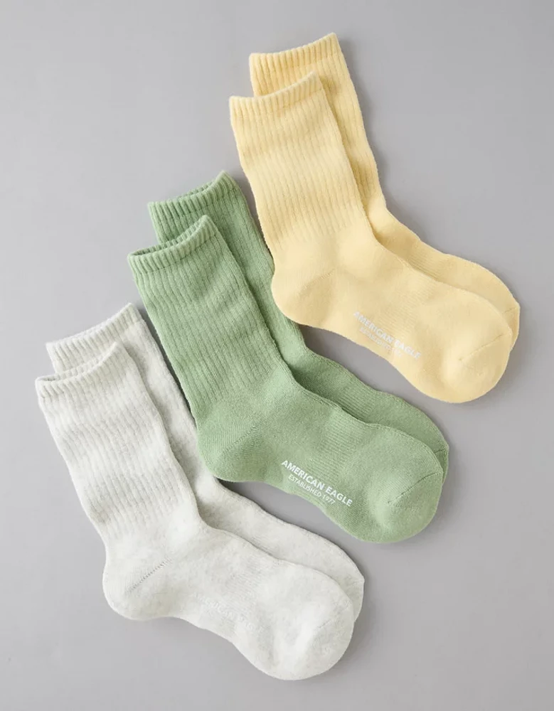 AE Terry Crew Socks 3-Pack