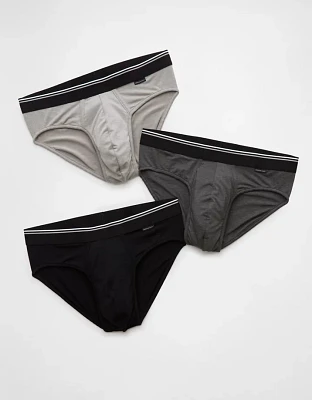 Emballage de trois caleçons ultradoux pour hommes AEO