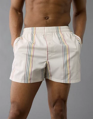 Caleçon boxeur à poche en popeline pour hommes fierté AEO