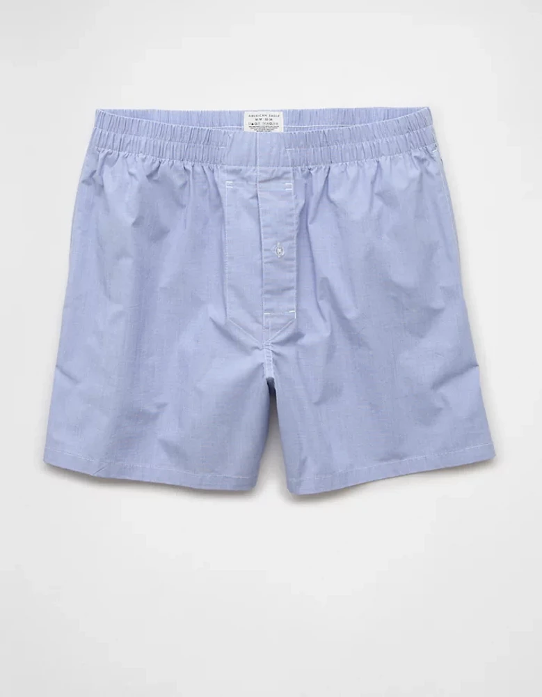 AEO Men's Poplin Pocket Boxer Short