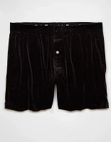 AEO Men's Velvet Pocket Boxer Short