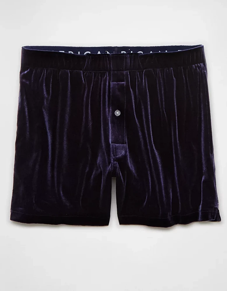 AEO Men's Velvet Pocket Boxer Short