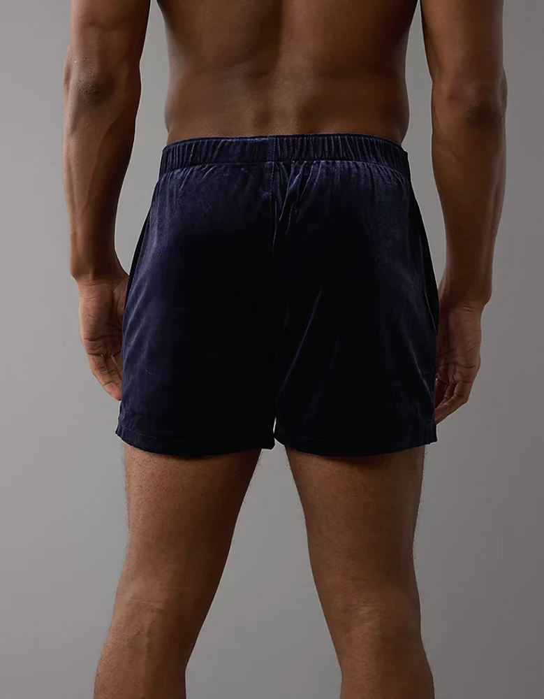 AEO Men's Velvet Pocket Boxer Short