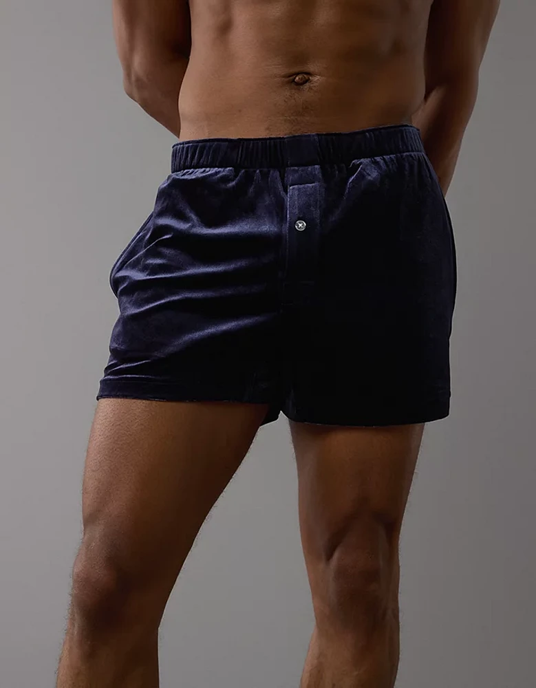 AEO Men's Velvet Pocket Boxer Short