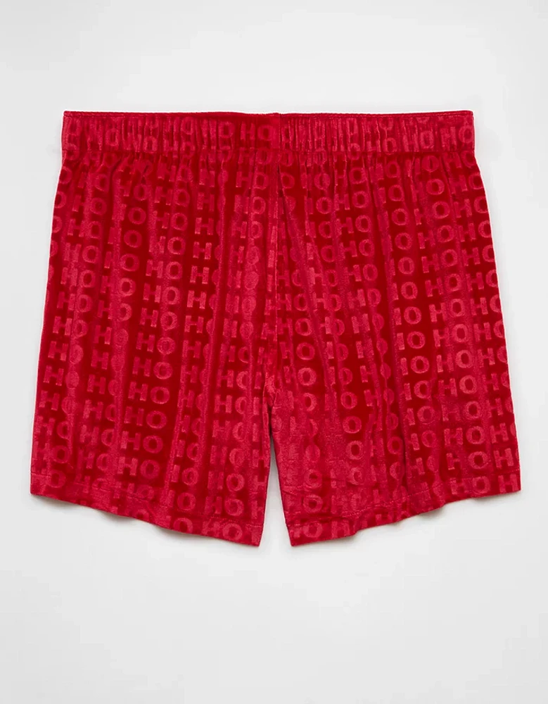 AEO Men's Ho Velvet Pocket Boxer Short