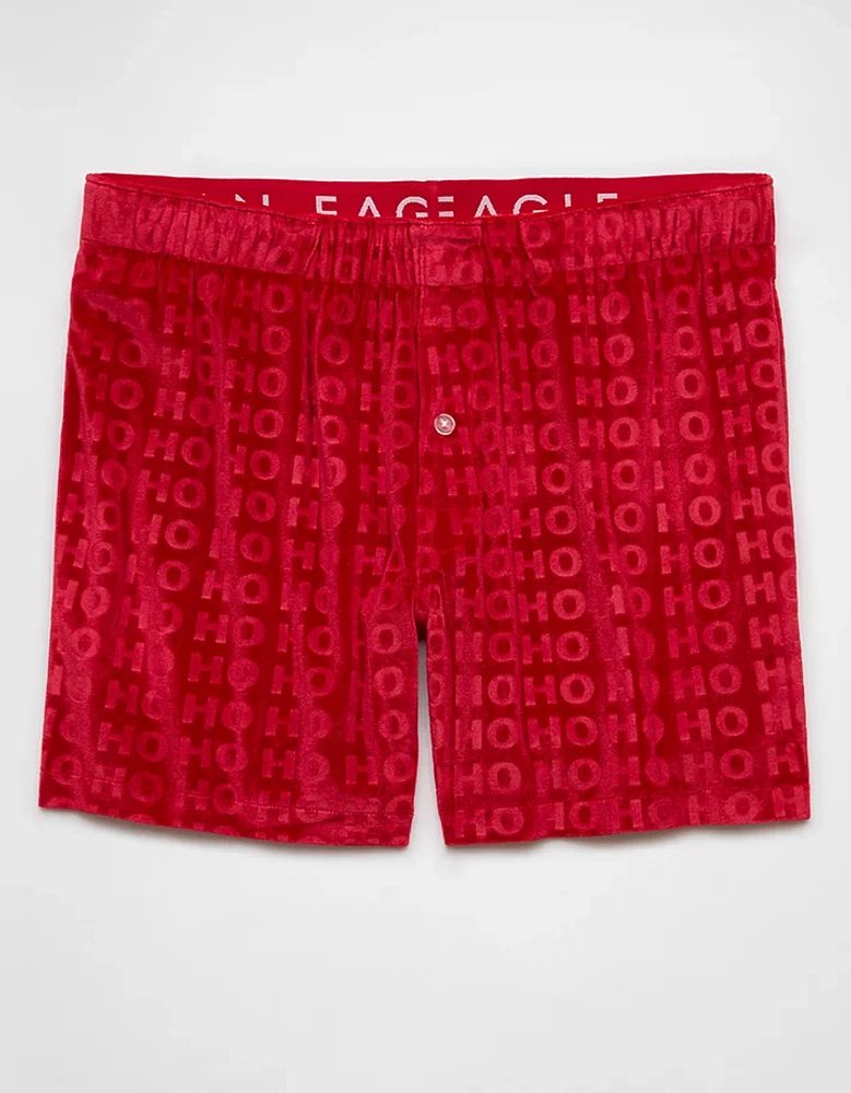 AEO Men's Ho Velvet Pocket Boxer Short