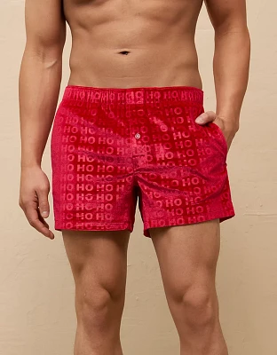 AEO Men's Ho Velvet Pocket Boxer Short