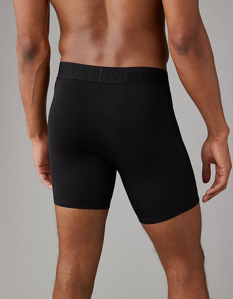 Caleçon boxeur ajusté à maille rafraîchissante Temp Tech de 6 po pour hommes AEO