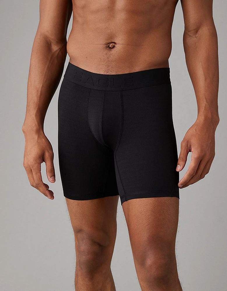 Caleçon boxeur ajusté à maille rafraîchissante Temp Tech de 6 po pour hommes AEO