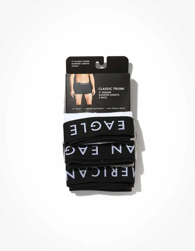 AEO 3" Classic Trunk Underwear 3-Pack
