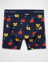 Caleçon boxeur ajusté classique de 6 po motif floral pour hommes AEO