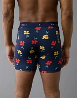 Caleçon boxeur ajusté classique de 6 po motif floral pour hommes AEO