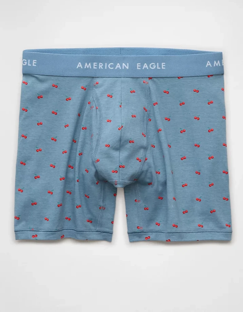 Caleçon boxeur ajusté classique de 6 cerises pour hommes AEO
