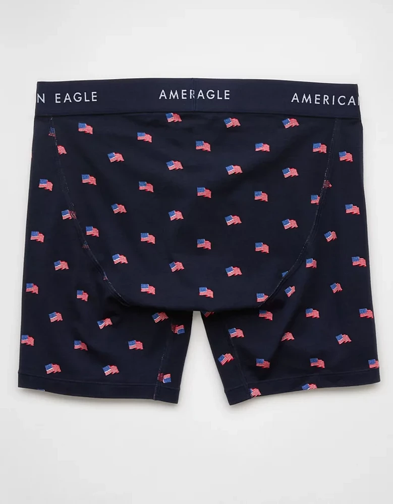 AEO Men's USA 6" Classic Boxer Brief