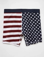 AEO Men's USA Stars & Stripes 6" Classic Boxer Brief