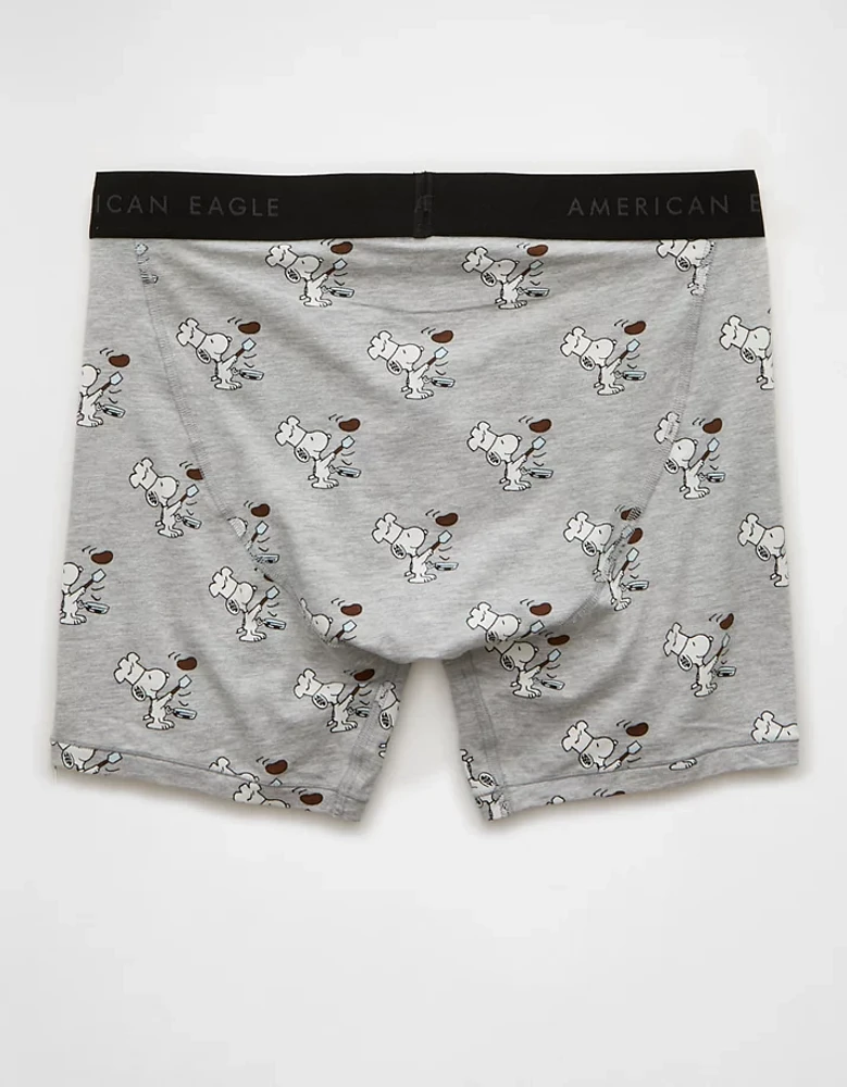 Caleçon boxeur ajusté classique de 6 po chef Snoopy pour hommes AEO