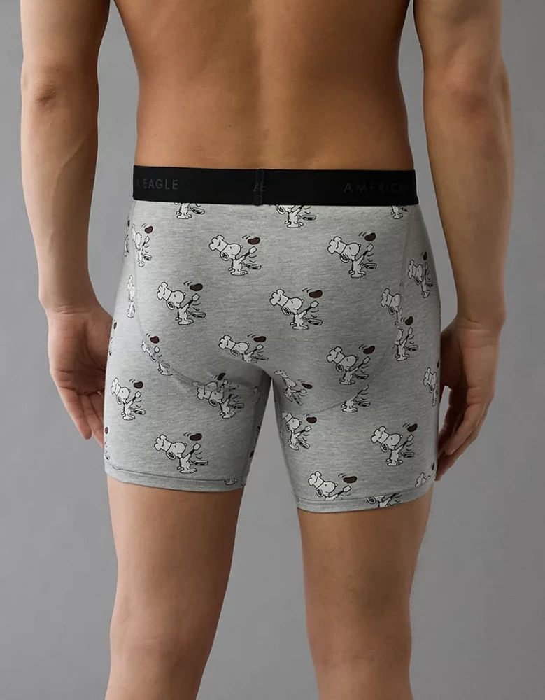 Caleçon boxeur ajusté classique de 6 po chef Snoopy pour hommes AEO