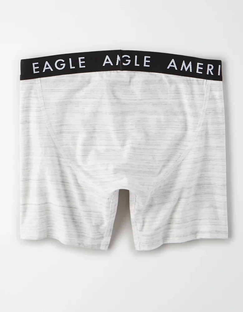 Caleçon boxeur ajusté classique de 6 po chiné pour hommes AEO
