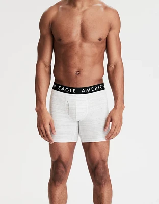 Caleçon boxeur ajusté classique de 6 po chiné pour hommes AEO