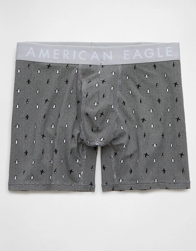 AEO Men's Mini Penguins 6" Classic Boxer Brief