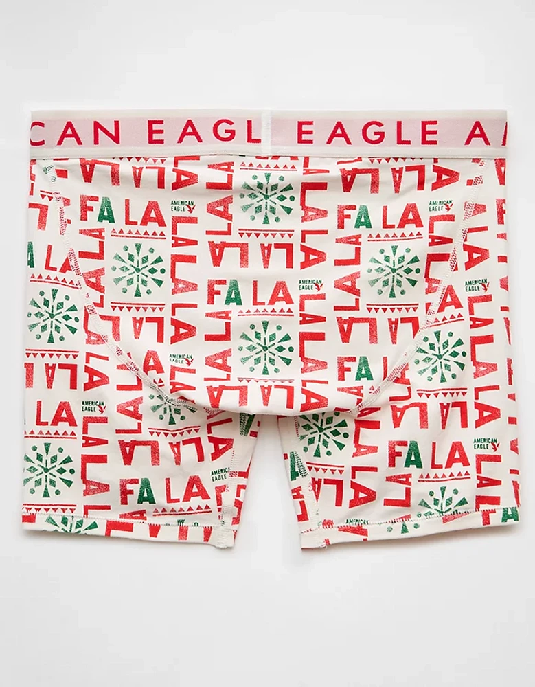 AEO Holiday Fa La 6" Classic Boxer Brief