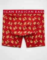 AEO Holiday Gingerbread 6" Classic Boxer Brief