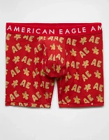 AEO Holiday Gingerbread 6" Classic Boxer Brief